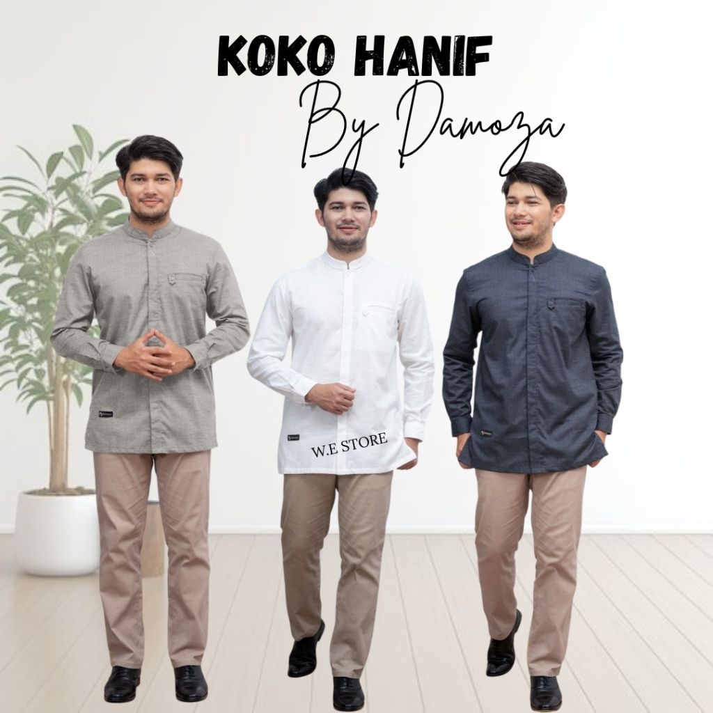 DAMOZA KOKO HANIF KOKO LENGAN PANJANG DEWASA TERBARU DAMOZA