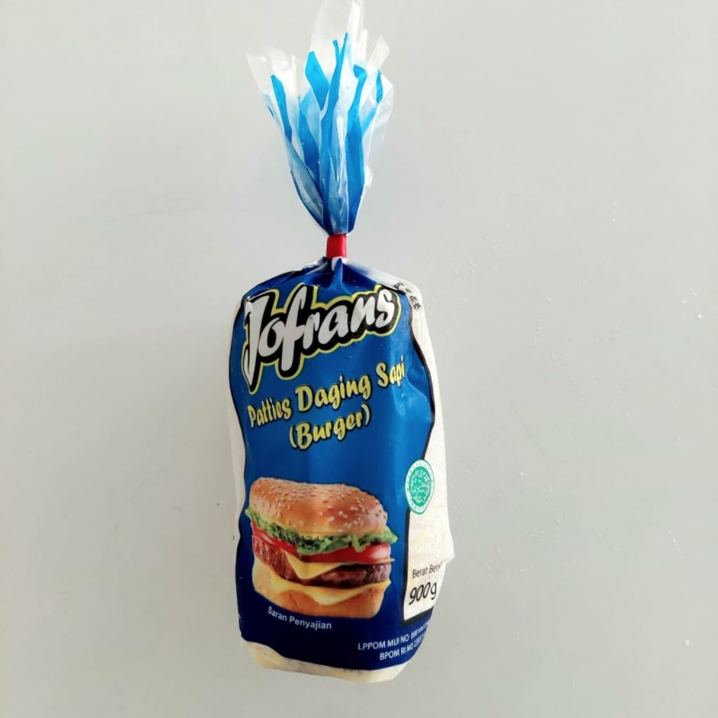 

Jofrans Patties sapi 900g isi 15