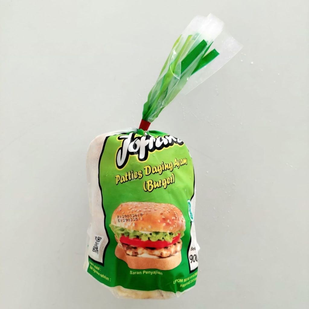 

Jofrans Patties Ayam 900g isi 15