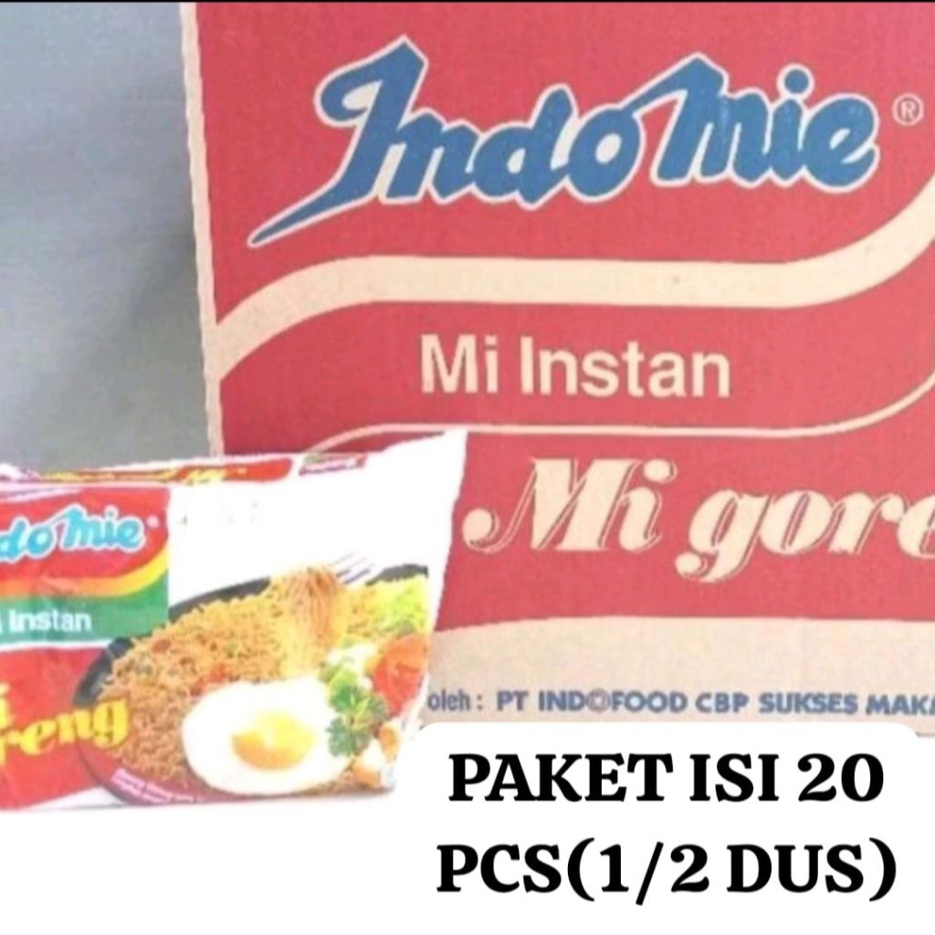 

Indomie Goreng 85 gr x20 pcs(1/2dus)