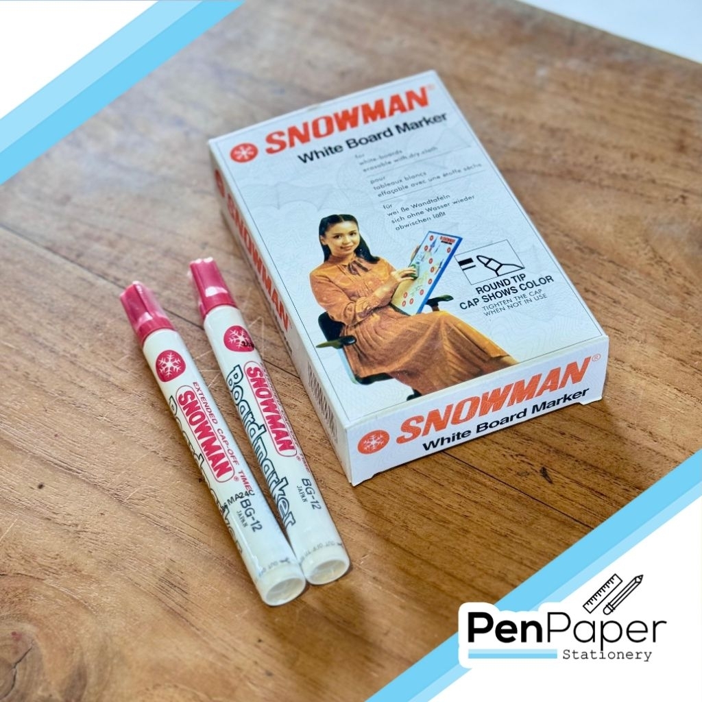 

Spidol Papan Tulis SNOWMAN White Board Marker