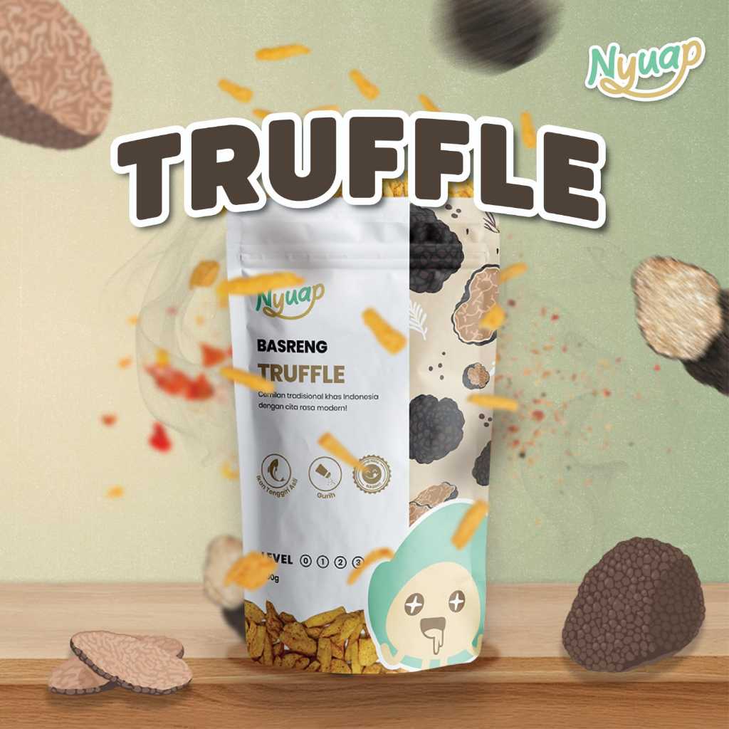 

Basreng Pedas Truffle 200 gram - 80 gram