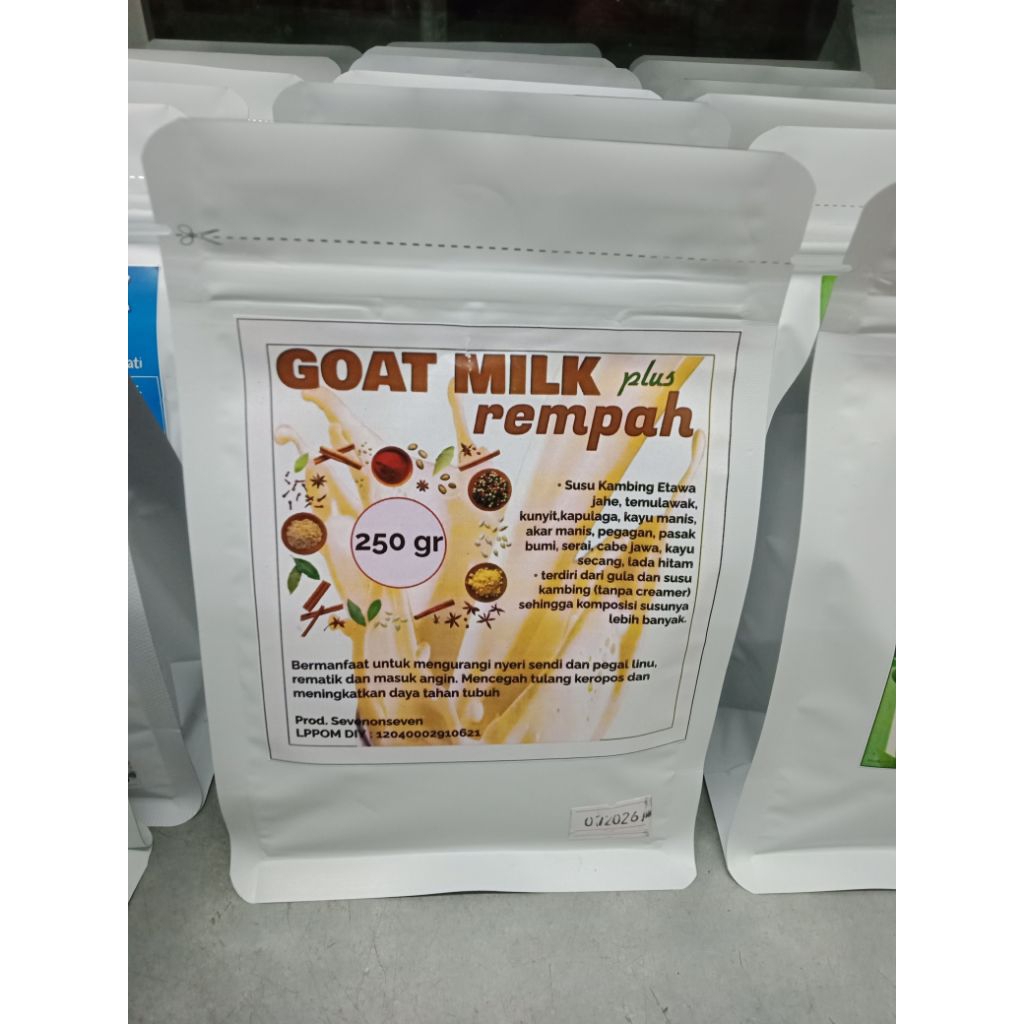 

SUSU ETAWA 45% PLUS REMPAH² LENGKAP UNTUK NYERI SENDI