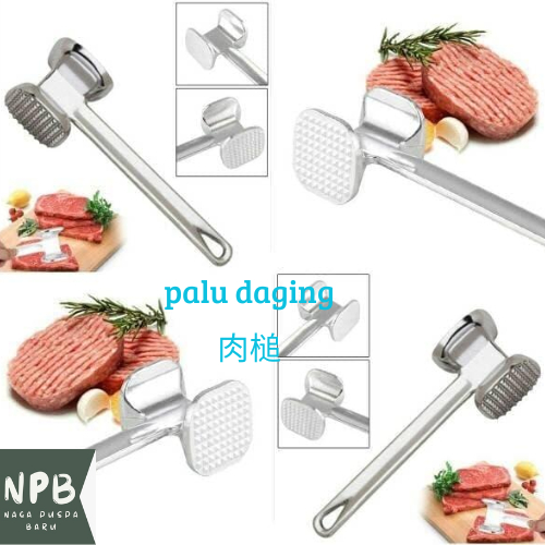 palu daging / palu gepukan daging / palu stainless / palu daging