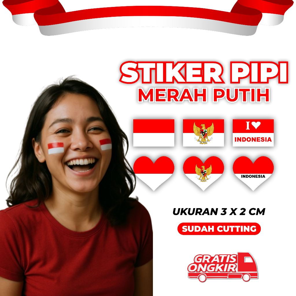 

STICKER PIPI BENDERA MERAH PUTIH TERMURAH-STICKER PIPI BENDERA INDONESIA BIJIAN TINGGAL TEMPEL