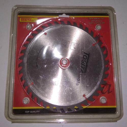

MATA GERGAJI PIRING BULAT MEJA SERKEL CIRCULAR ASLI 8" 8 " INCH INCI