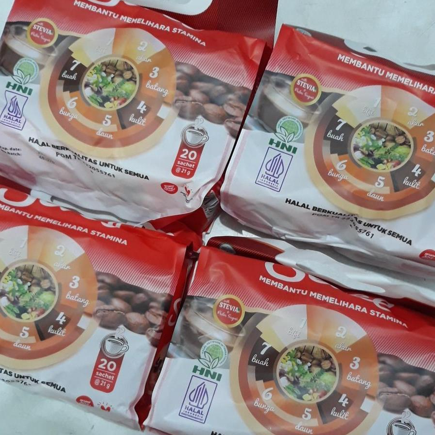 

Kopi Sevel isi 20 Sachet Original Memelihara Stamina