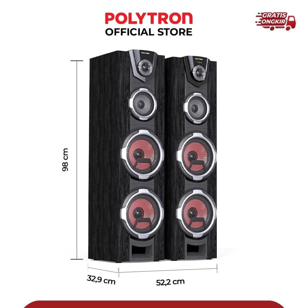 POLYTRON SPEAKER ACTIVE PAS 8F22