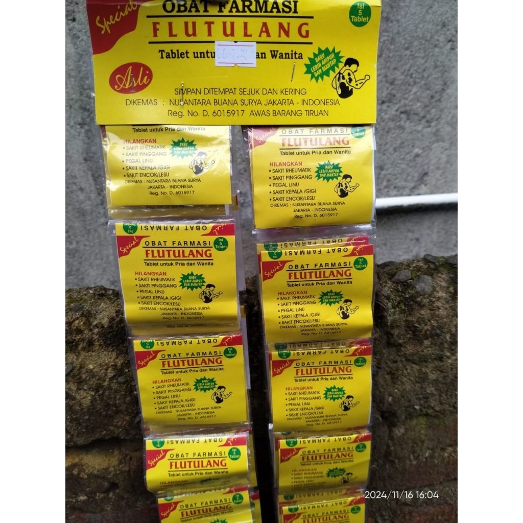 flu tulang isi 50 sachet,tablet original