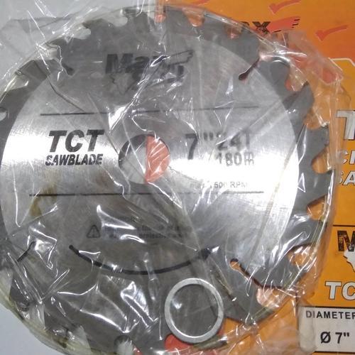 

CIRCULAR SAW BLADE 7 INCI INCH 7" MATA GERGAJI SERKEL TIPIS MAXSELL