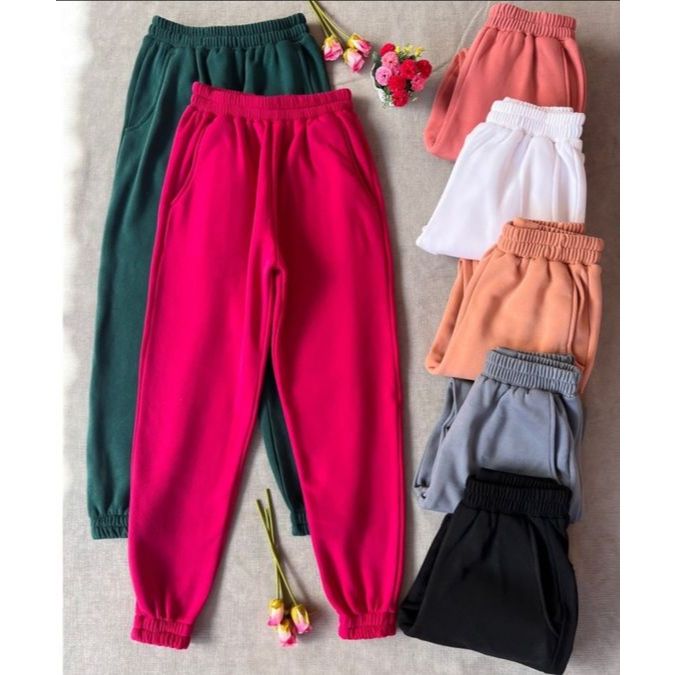 [MURAH] CELANA SWEATPANTS PRIA WANITA/UNISEX - CELANA JOGER JOGGING TRAINING TRENING PREMIUM TEBAL
