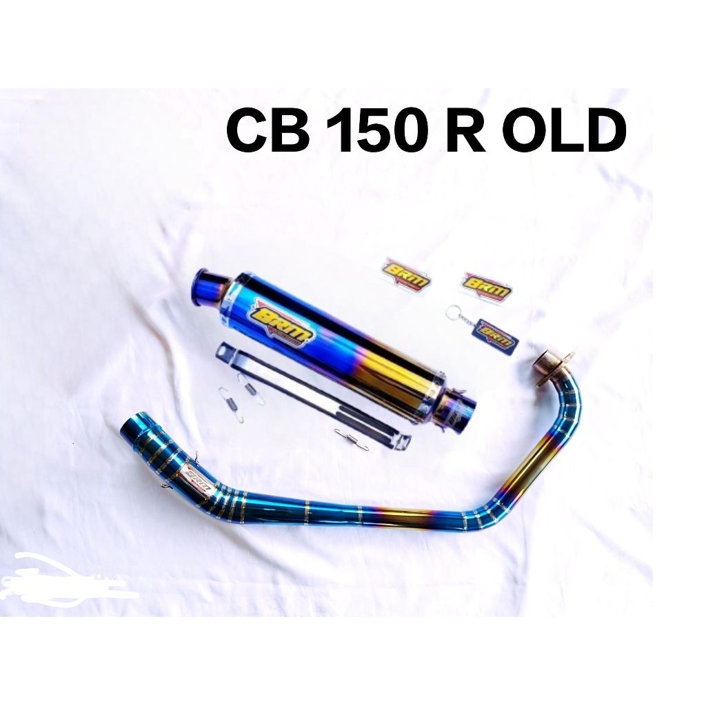 Knalpot Original Selincer BRM Leher Non Sambung untuk CB OLD/CB150R OLD Fullset Komplit