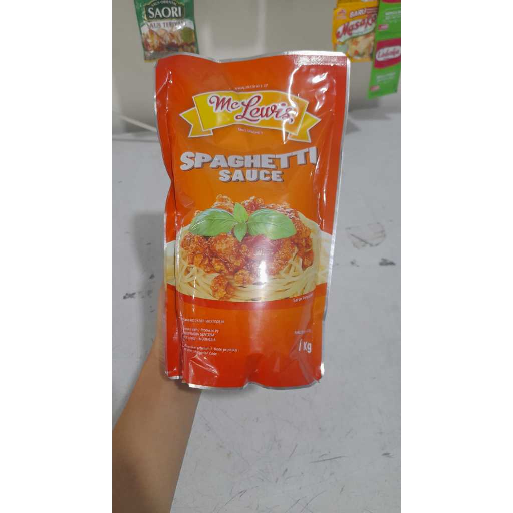 

Mc lewis spagheti Sauce 1kg