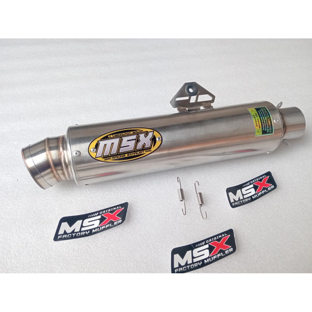 slincer knalpot original msx panjang 30 cm dos