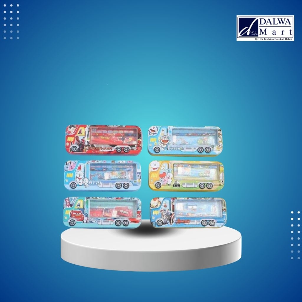 

Kotak Pensil Cars + Isi K-669