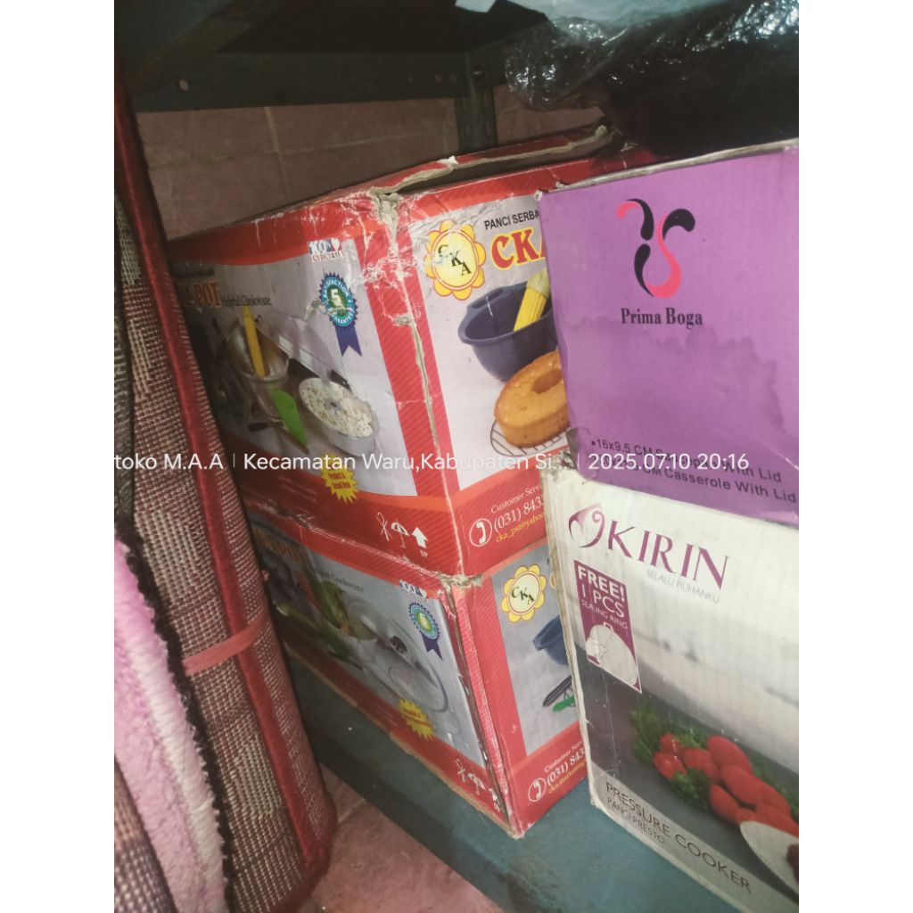 cka/Balqis pot bekas SPT baru