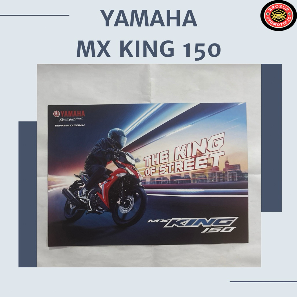 Brosur Yamaha MX King 150 ( flyer )