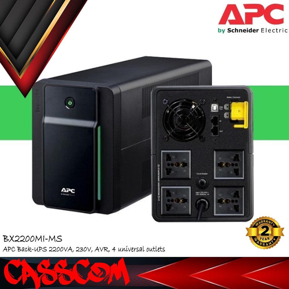 UPS APC Back UPS BX2200MI-MS BX2200MIMS UPS 2200VA 1200WATT