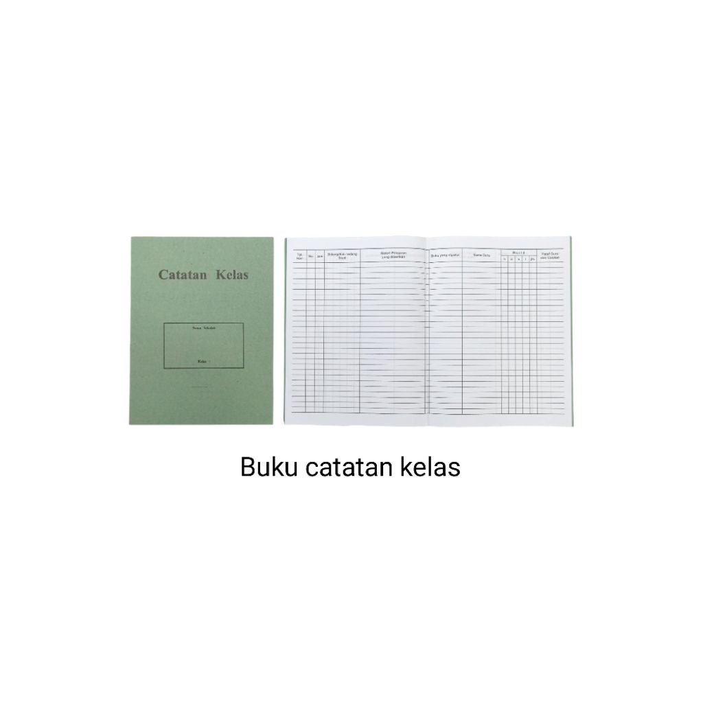 

buku catatan kelas