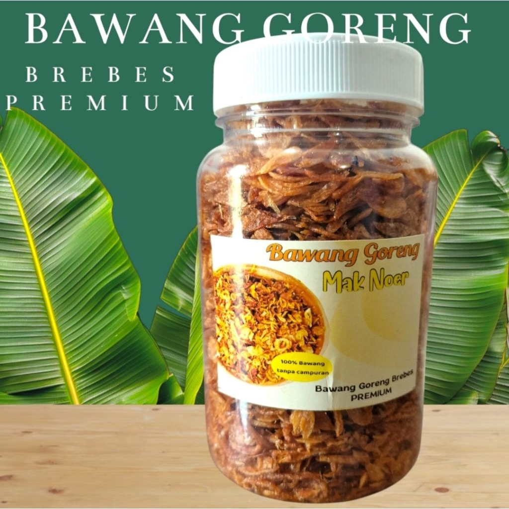 

BAWANG GORENG Asli Brebes 350gr [PREMIUM] - Murni tanpa Campuran