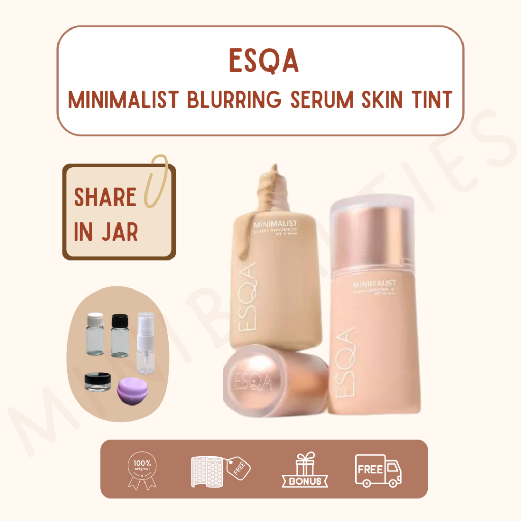 Share in Jar ESQA Minimalist Blurring Serum Skin Tint SPF 35PA++