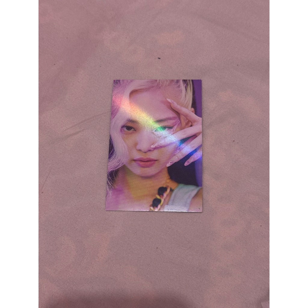 [READY] PHOTOCARD PC JENNIE BLACKPINK BP OFFICIAL HYLT HOW YOU LIKE THAT