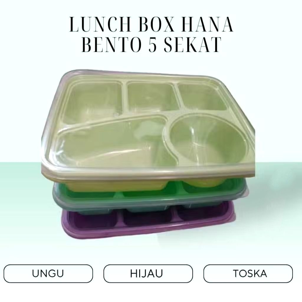 TEMPAT MAKAN LUNCH BOX HANA BENTO 5 SEKAT
