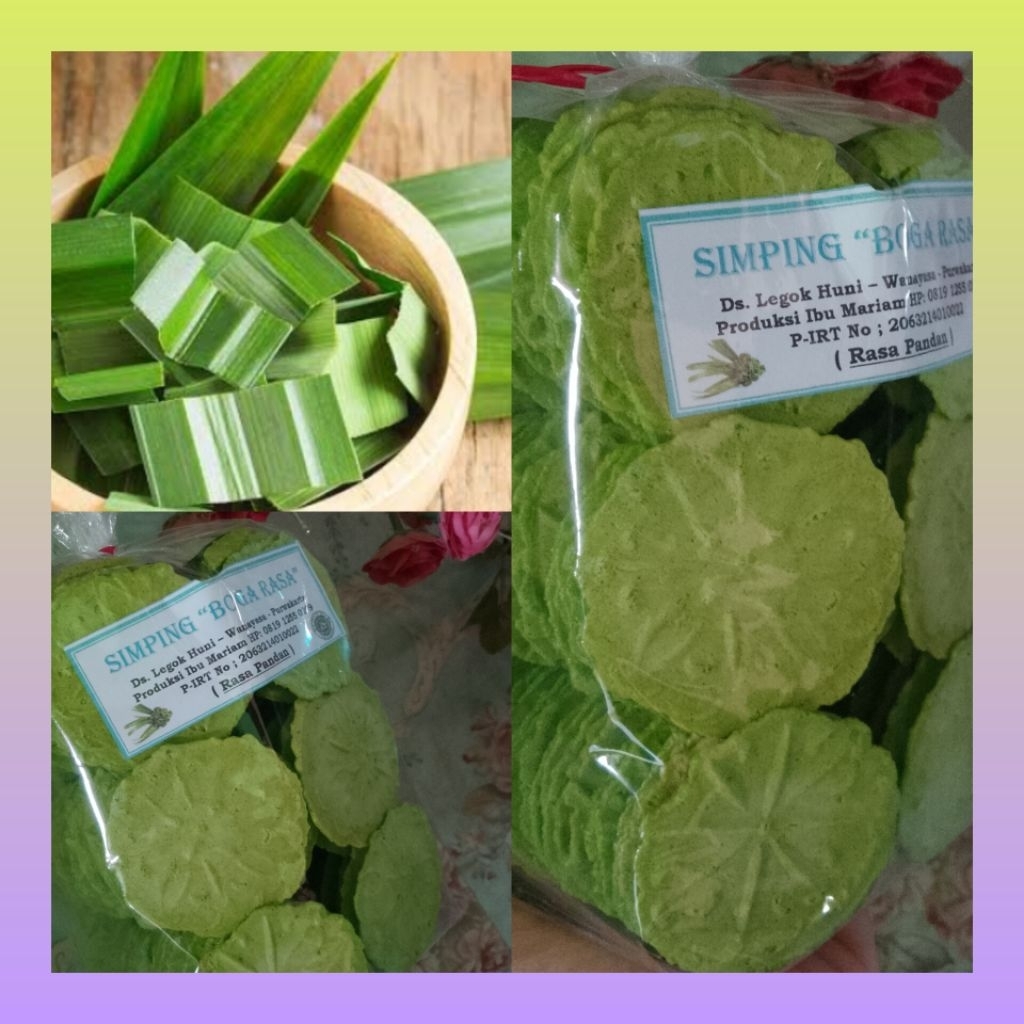 

Simping bakar pandan 500 gram | Cemilan simping bakar rasa pandan | Cemilan panggang bakar | Cemilan sehat panggang | Simping bakar pandan Purwakarta | Snack makanan diet sehat
