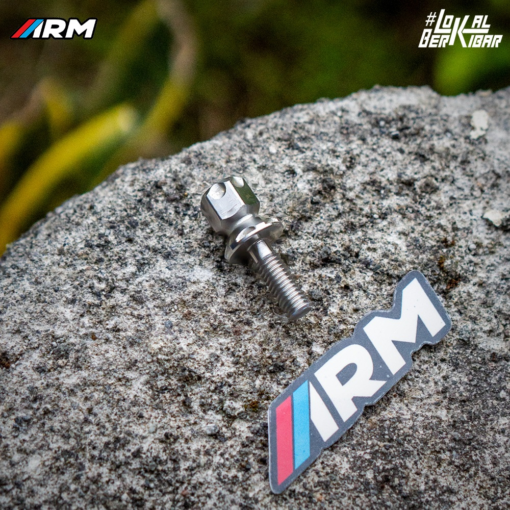 ARM BAUT BRACKET SELANG REM DEPAN STAINLESS FULL CNC