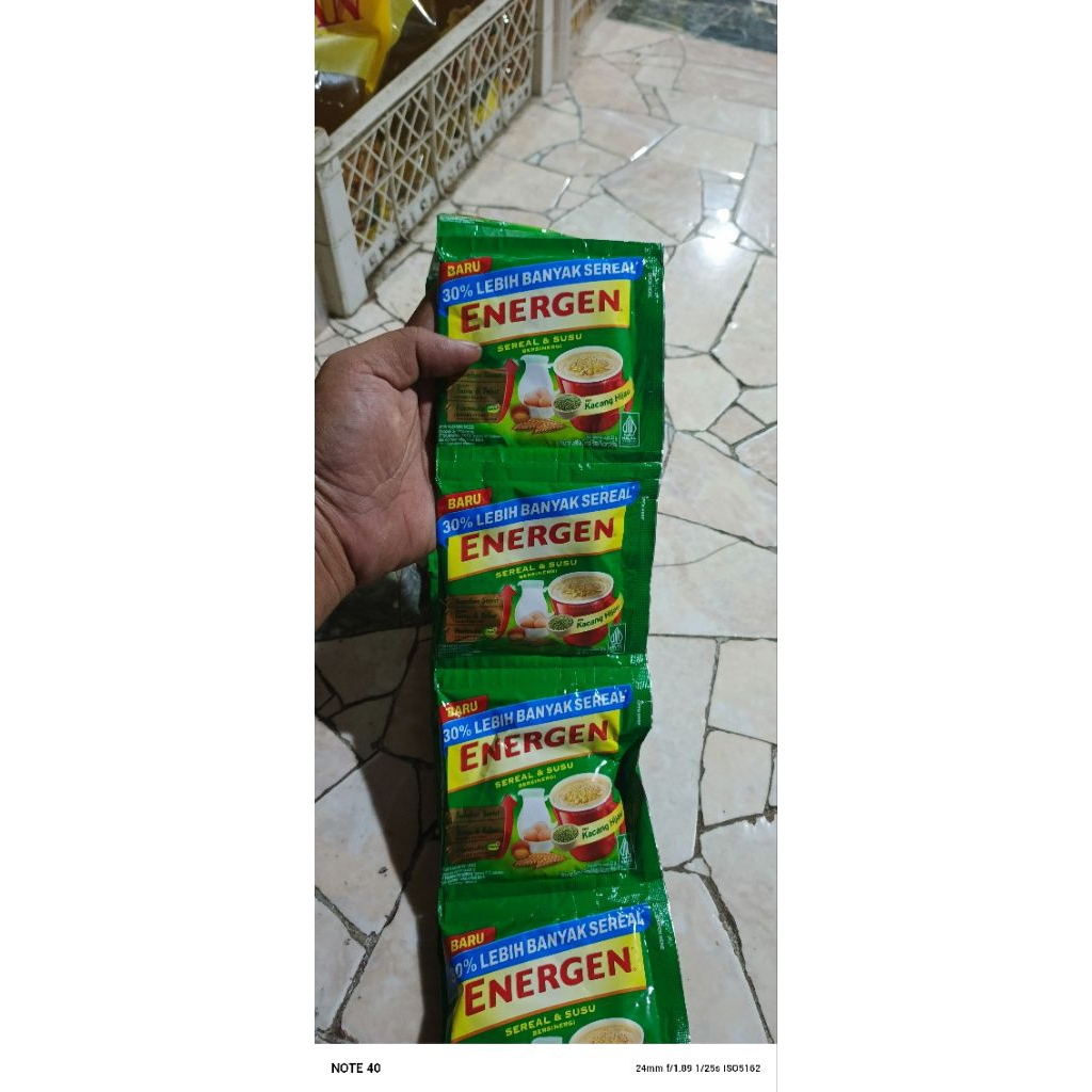 

Energen kacang hijau
