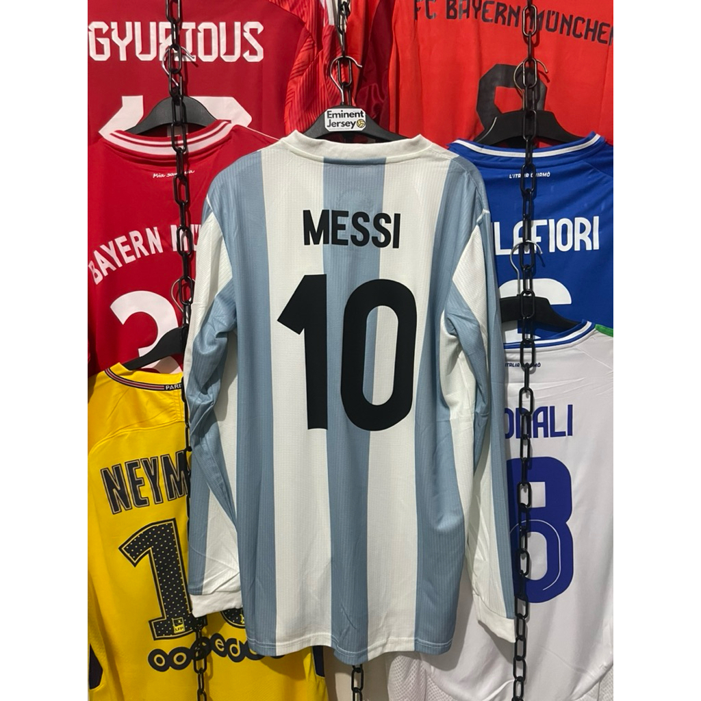 Jersey Argentina Anniversary125 Ls Messi 10