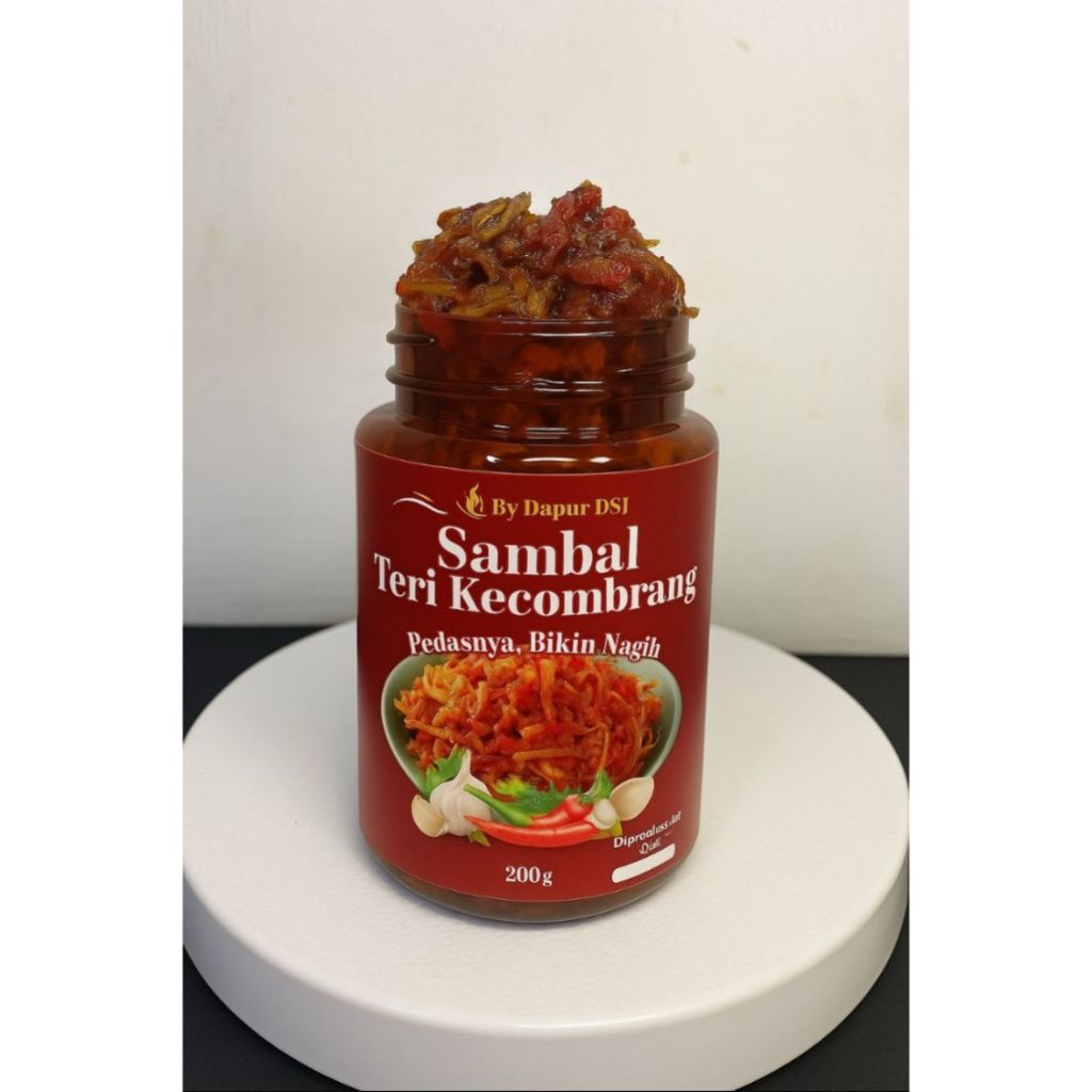 

By Dapur DSJ - Sambal Teri Kecombrang - Pedasnya Bikin Nagih! - 200g
