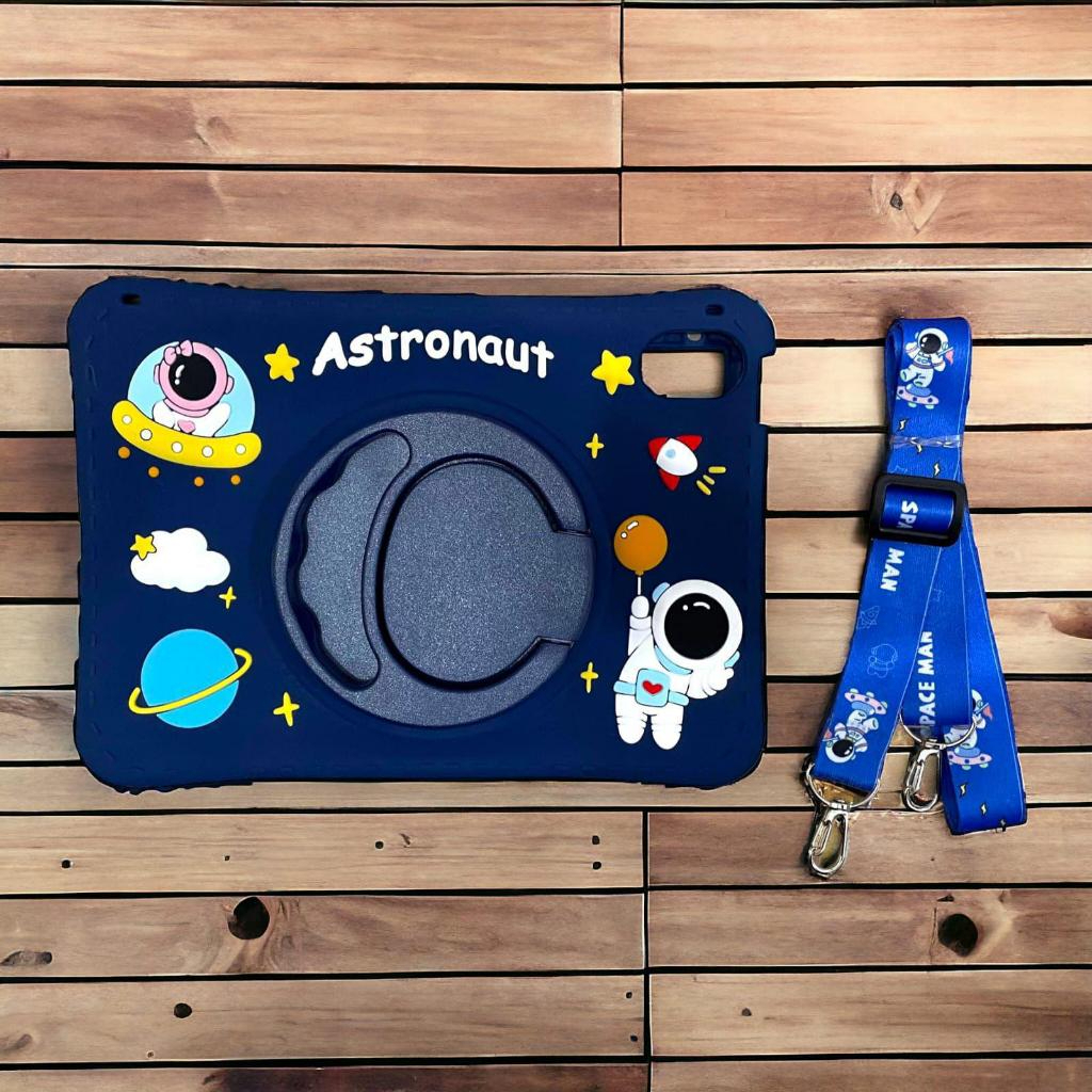 [ iPad Mini 6 ] Case Softcase Tablet Anak Lucu + Tali Selempang