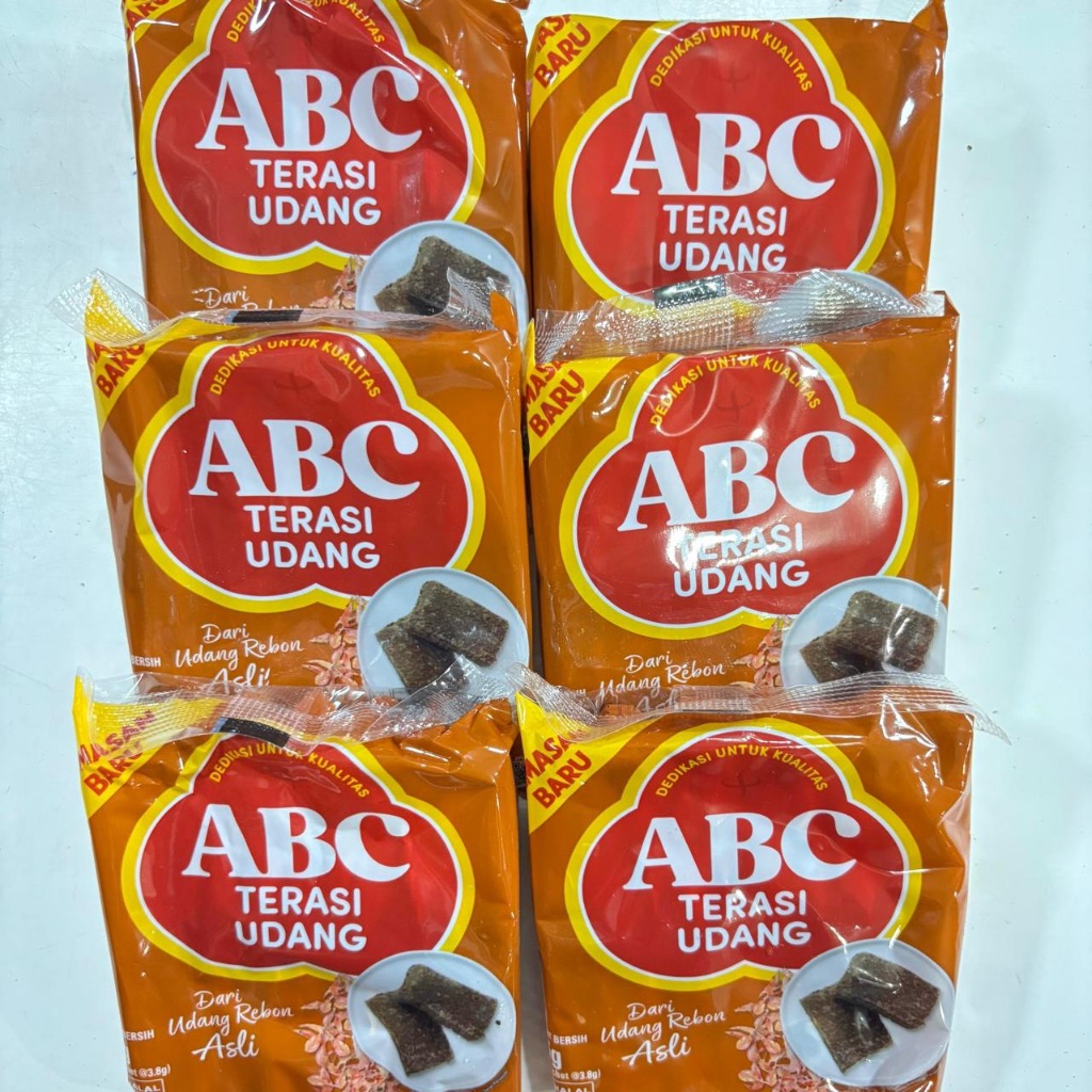 

40pcs ABC Terasi Udang Trasi 2 Pack Kediri Jawa timur