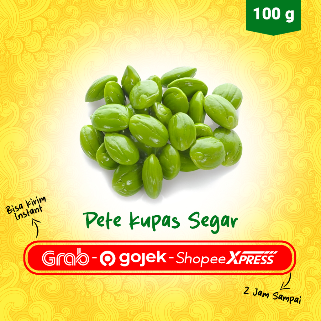 

[100 Gram] Pete Kupas Segar – Petai Fresh, Siap Olah