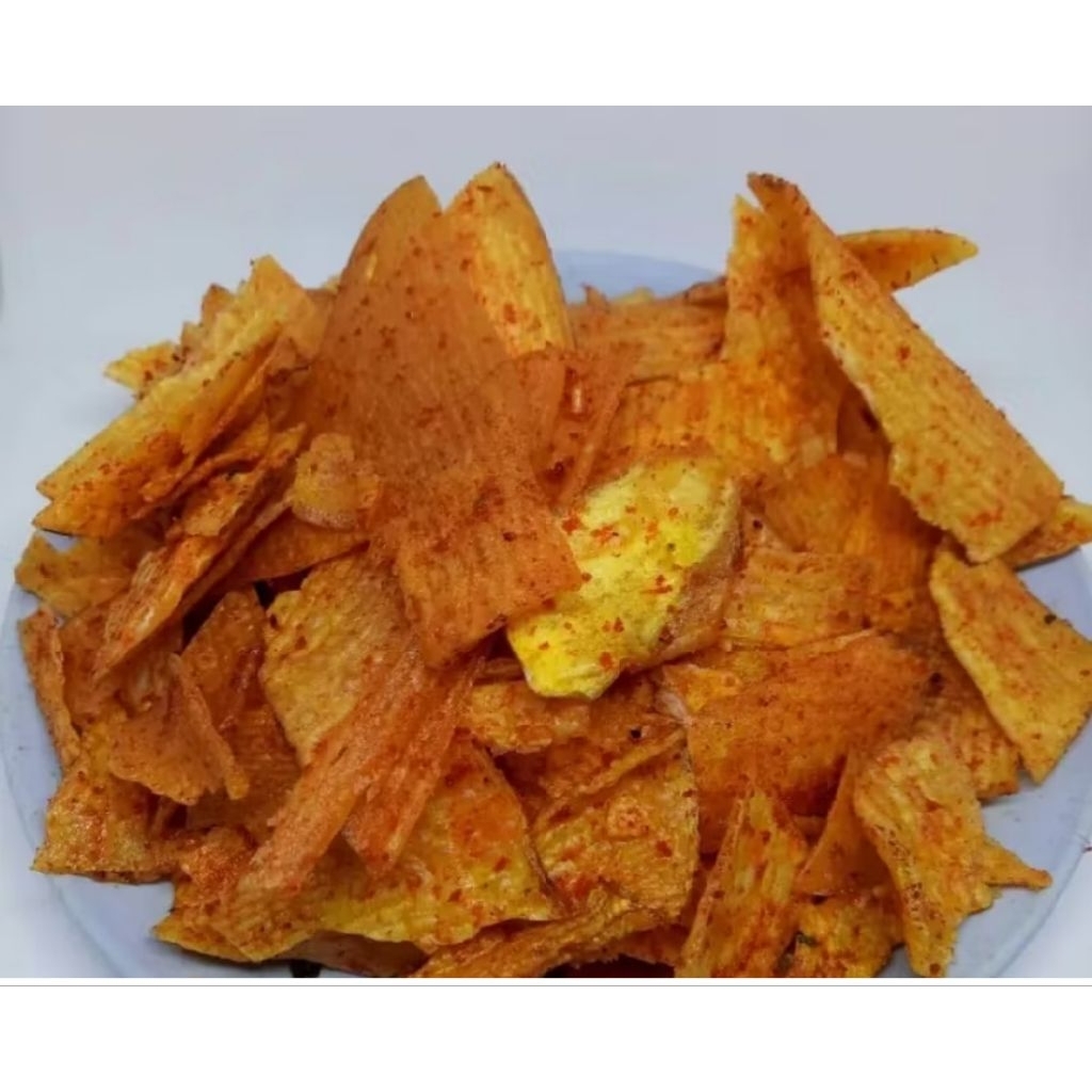 

kerupuk talas pedas manis