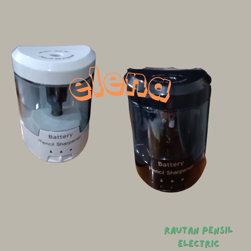 rautan pensil putar otomatis/pencil sharpener/rautan pensil  automatic battery/rautan electric VTEC