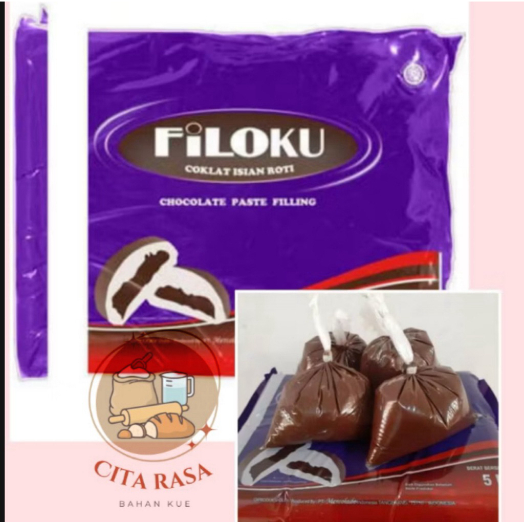 

FILOKU FILLING SELAI COKLAT REPACK ( 250 gr, 500gr,1000gr )