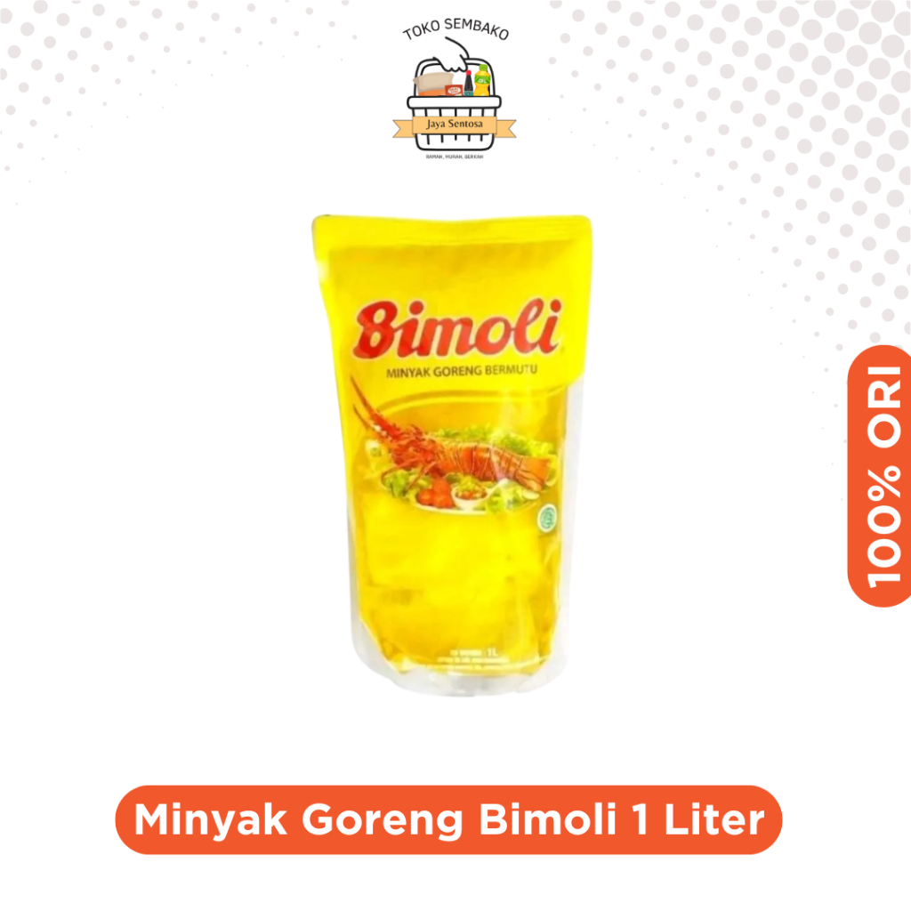 

Bimoli Kemasan Pouch 1 Liter Minyak Goreng Sawit Bermutu