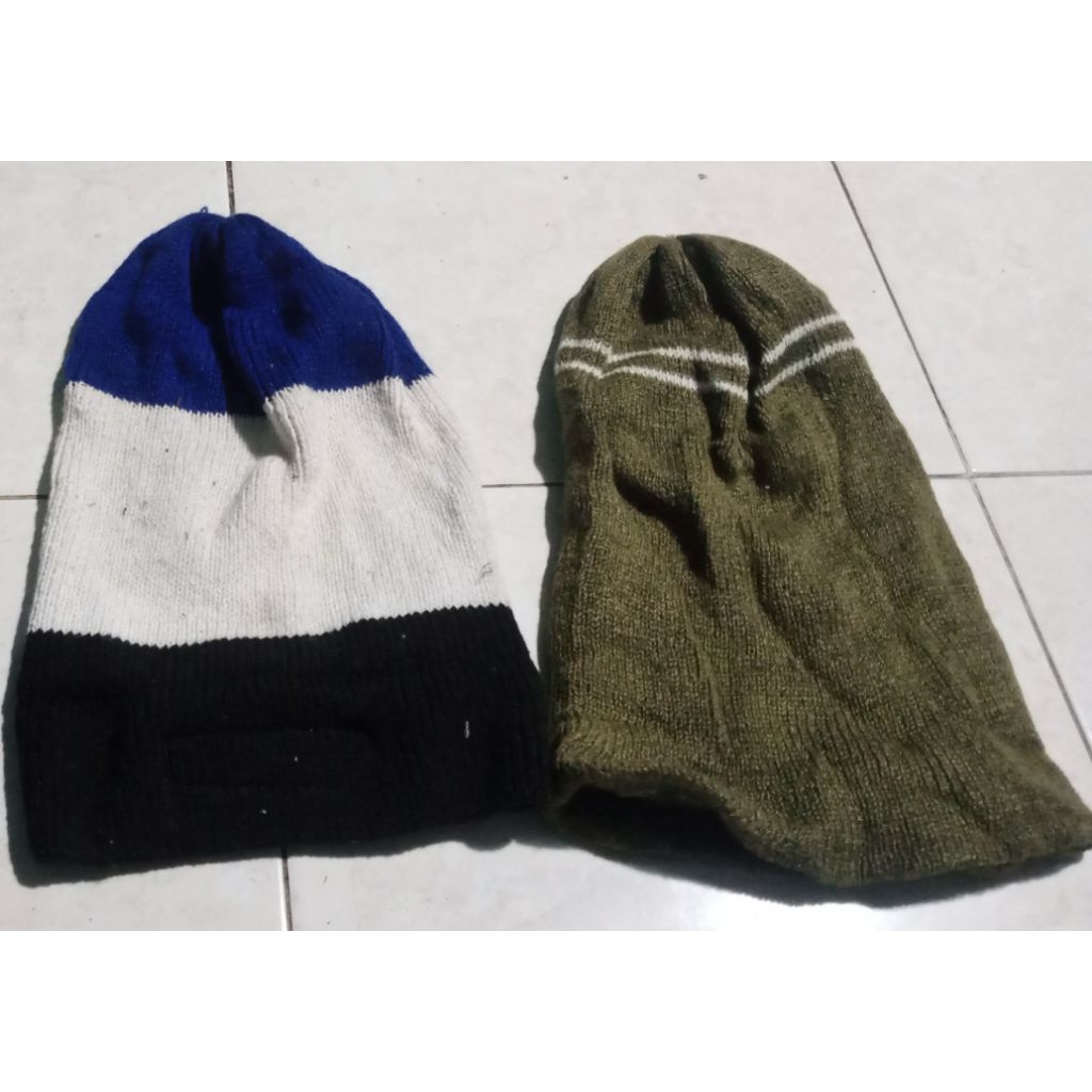 kupluk rajut topi gunung