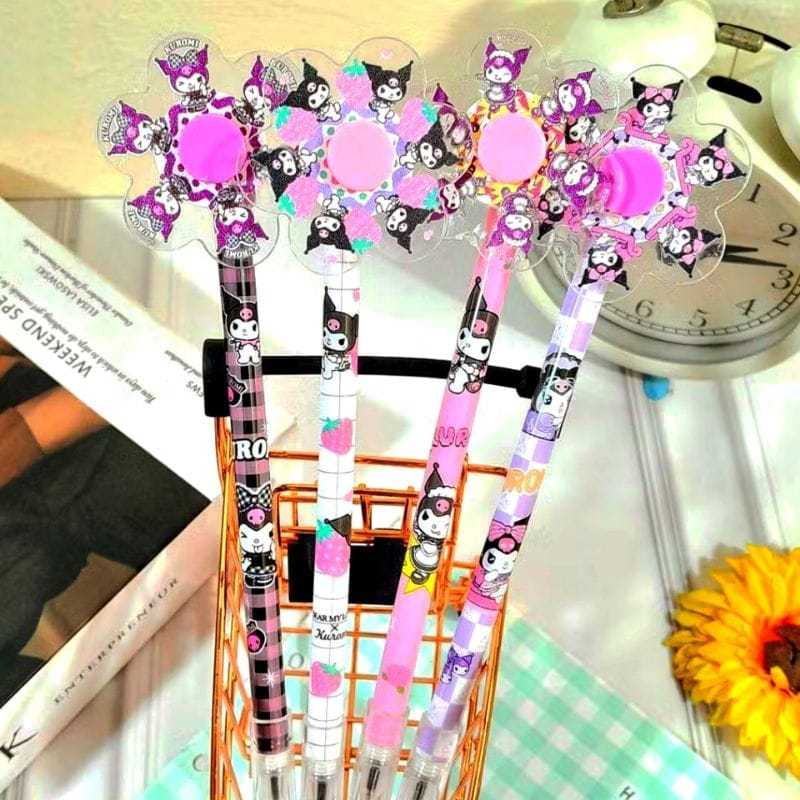 

Pen Gel Sanrio /Pen Spin Motif Sanrio/Pen Lucu