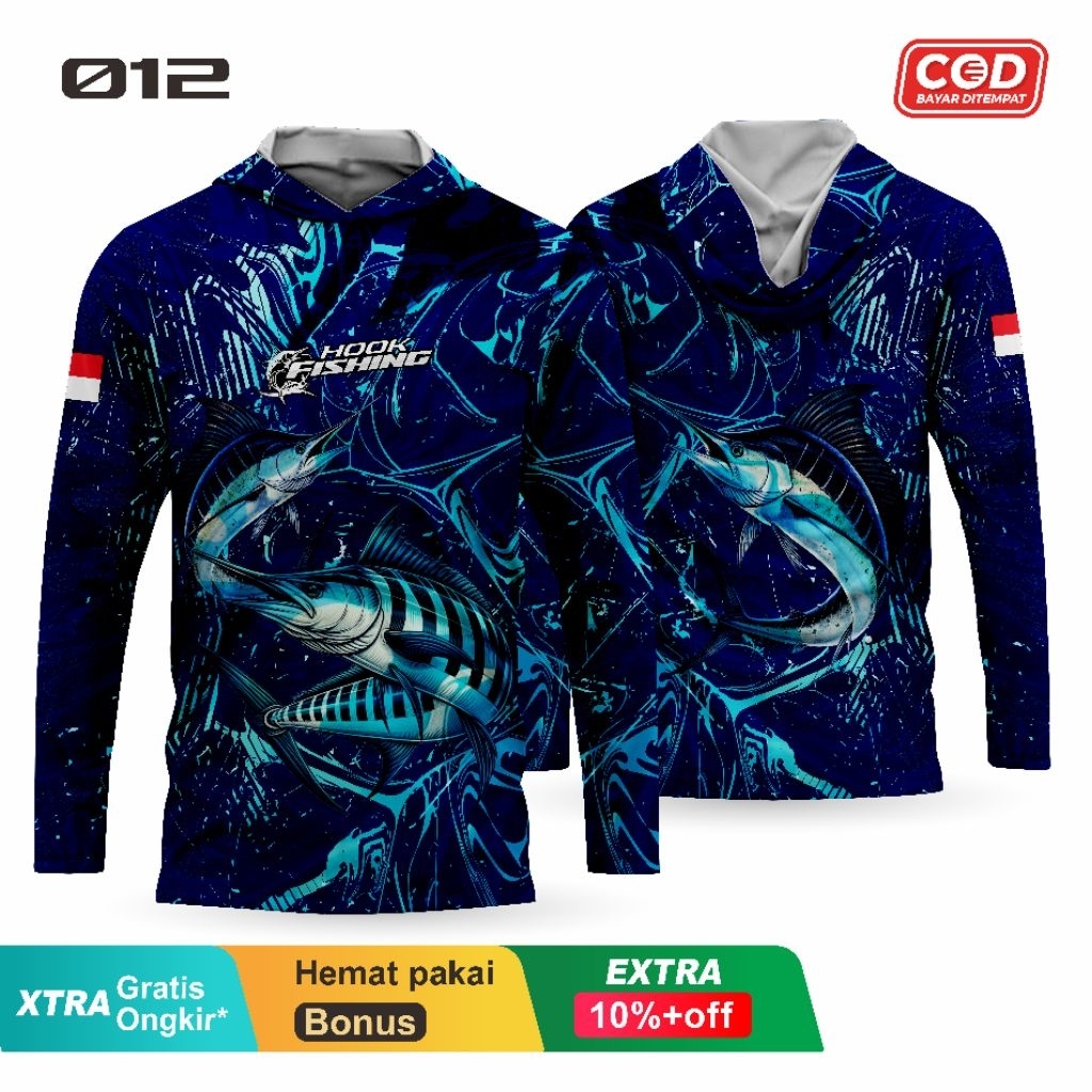 Kaos Fishing / Baju Fishing / Jersey Fishing / Kaos Mancing / Baju Mancing Bahan Adem Enak Dipake