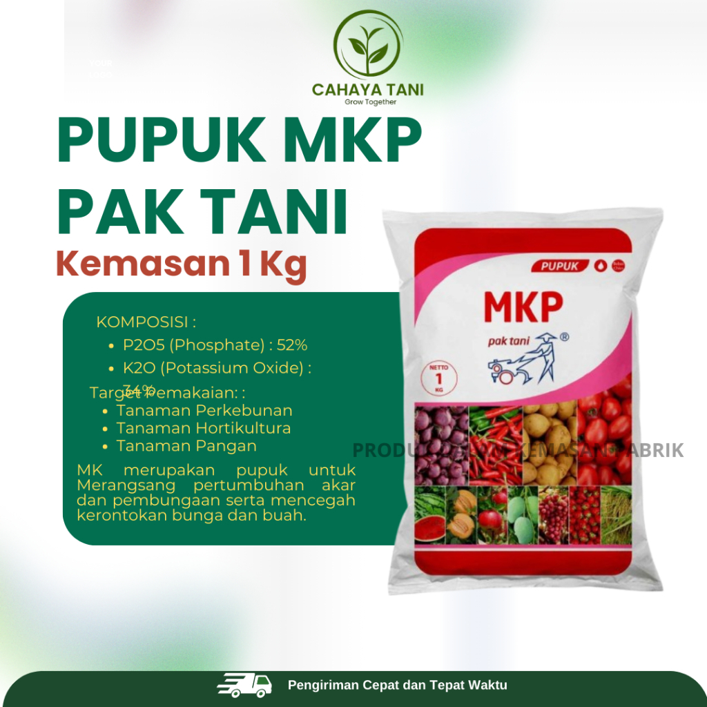 PUPUK TANAMAN PERTANIAN MPK PAK TANI – 1 KG