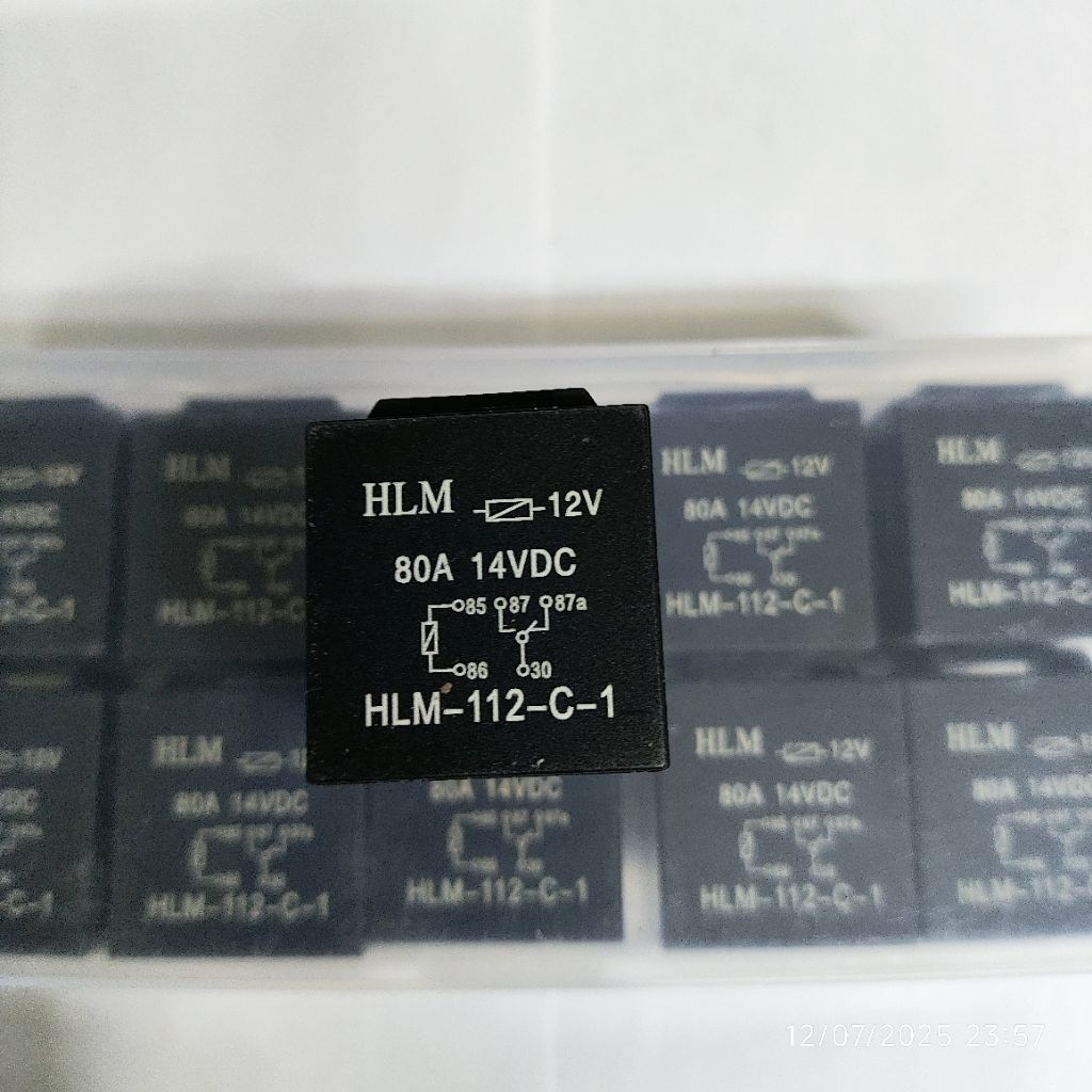 Relay KAKI 5 HLM 12V 80A - 87a Relay Pemutus