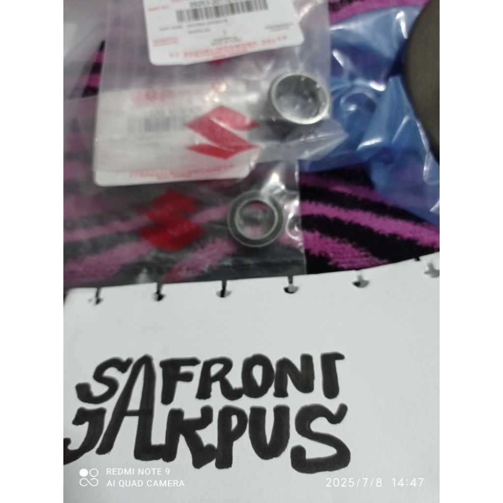 bearing pulley belakang skywave spin skydrive hayate