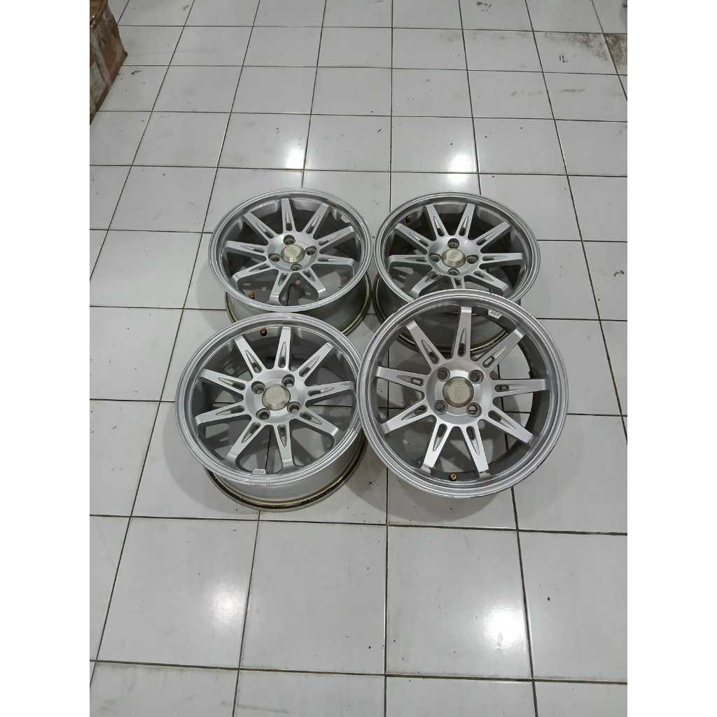 VELG SECOND HSR TIKALA RING 16 BUAT MOBIL CITY,YARIS,VIOS,AGYA,MOBILIO