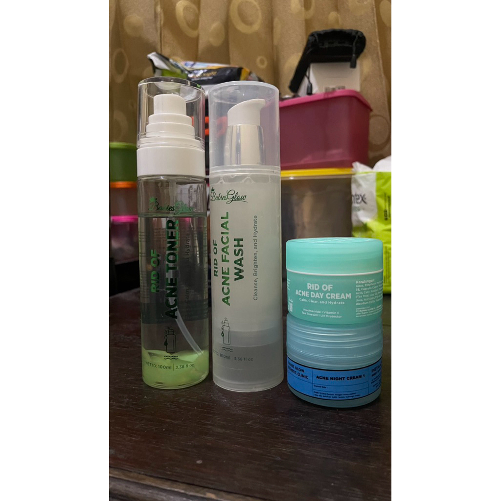 skincare Babiesglow paket Acne