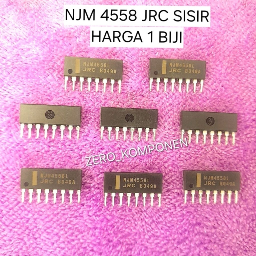 NJM4558 JRC SISIR 4558 NJM 4558 JRC4558 SISIR ORIGINAL 1PCS