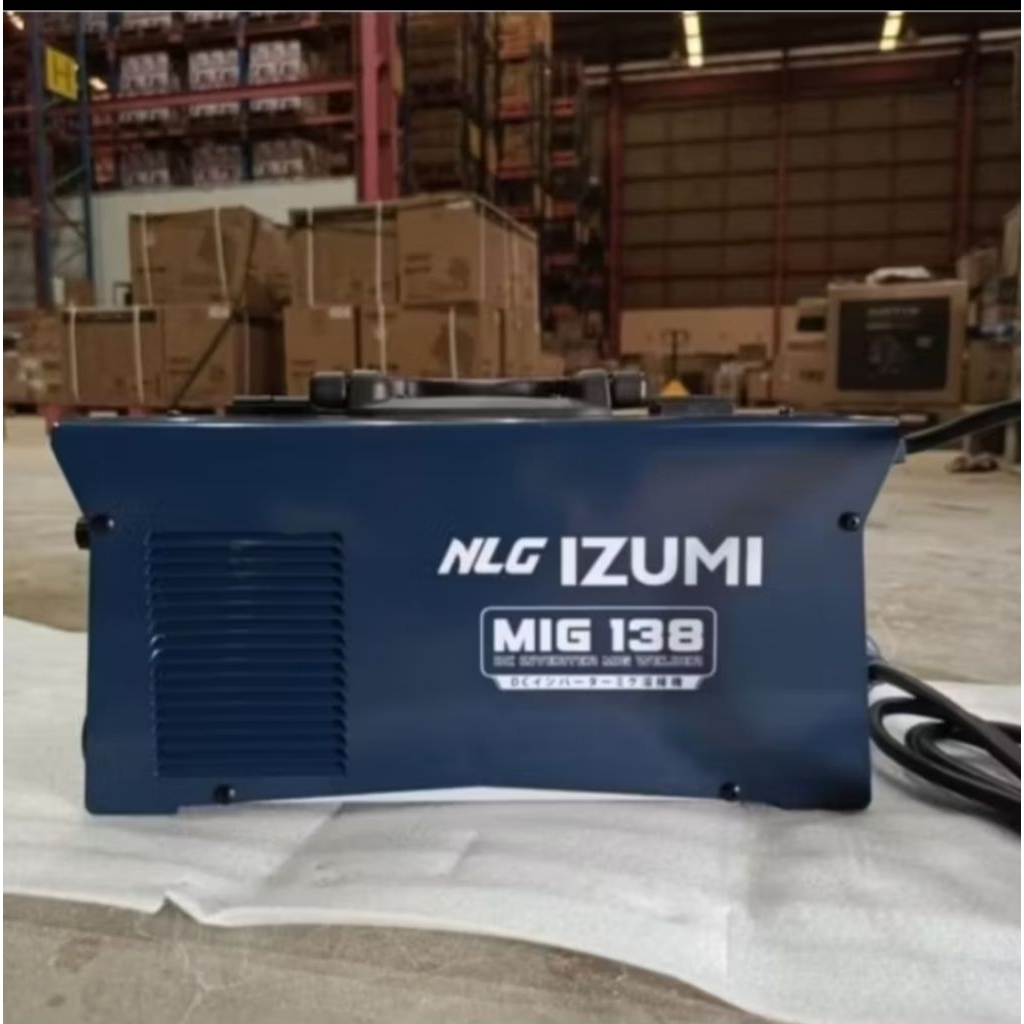 NLG IZUMI MIG 138 MESIN LAS MIG GASLESS TANPA GAS