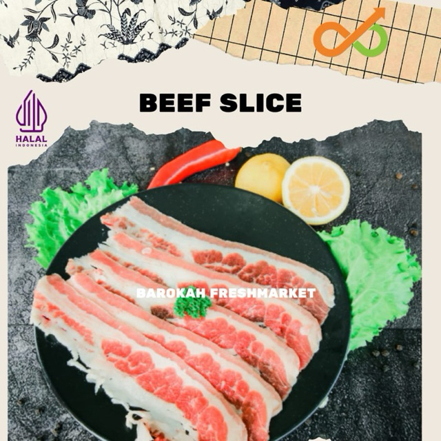 

Beef Slice 500 Gram